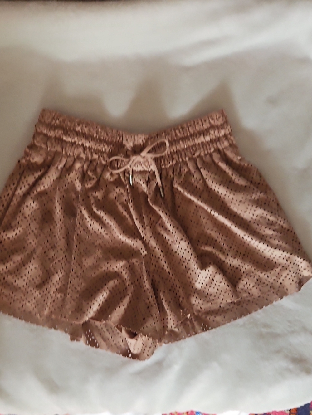 Zara Trafaluc Collection. Small Beigh Suede Like
